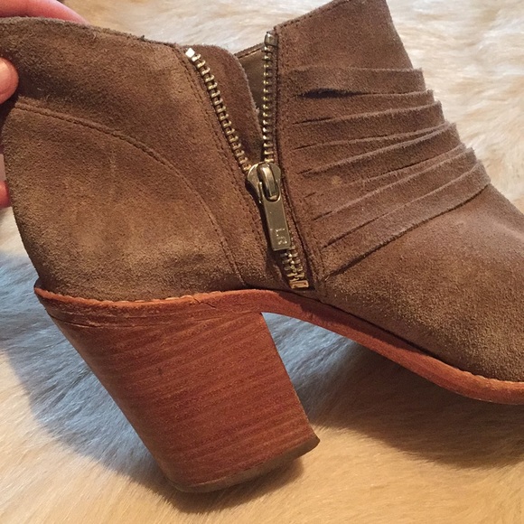 Suede booties - Picture 3 of 4